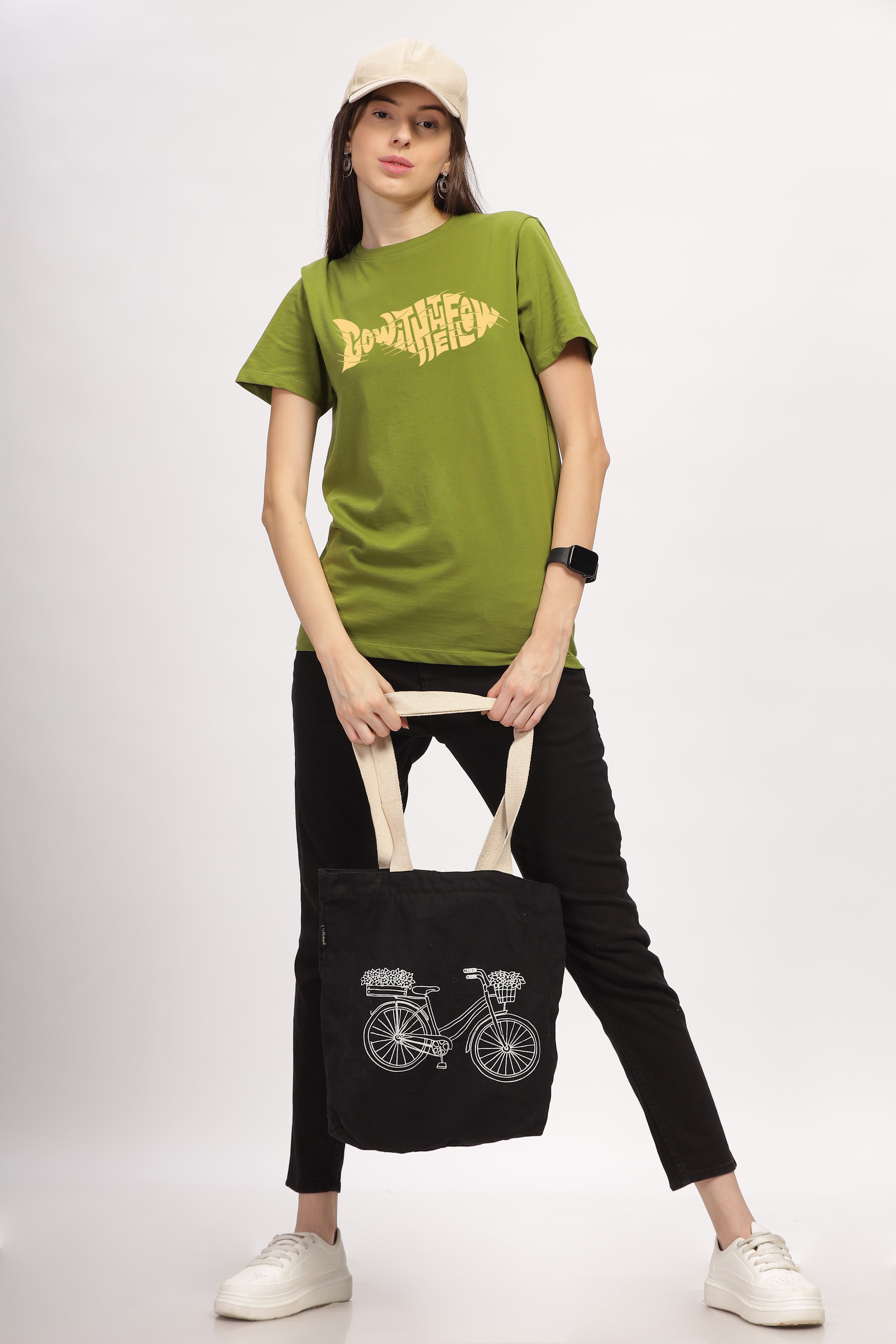 GO WITH THE FLOW - CEDAR GREEN - UNISEX