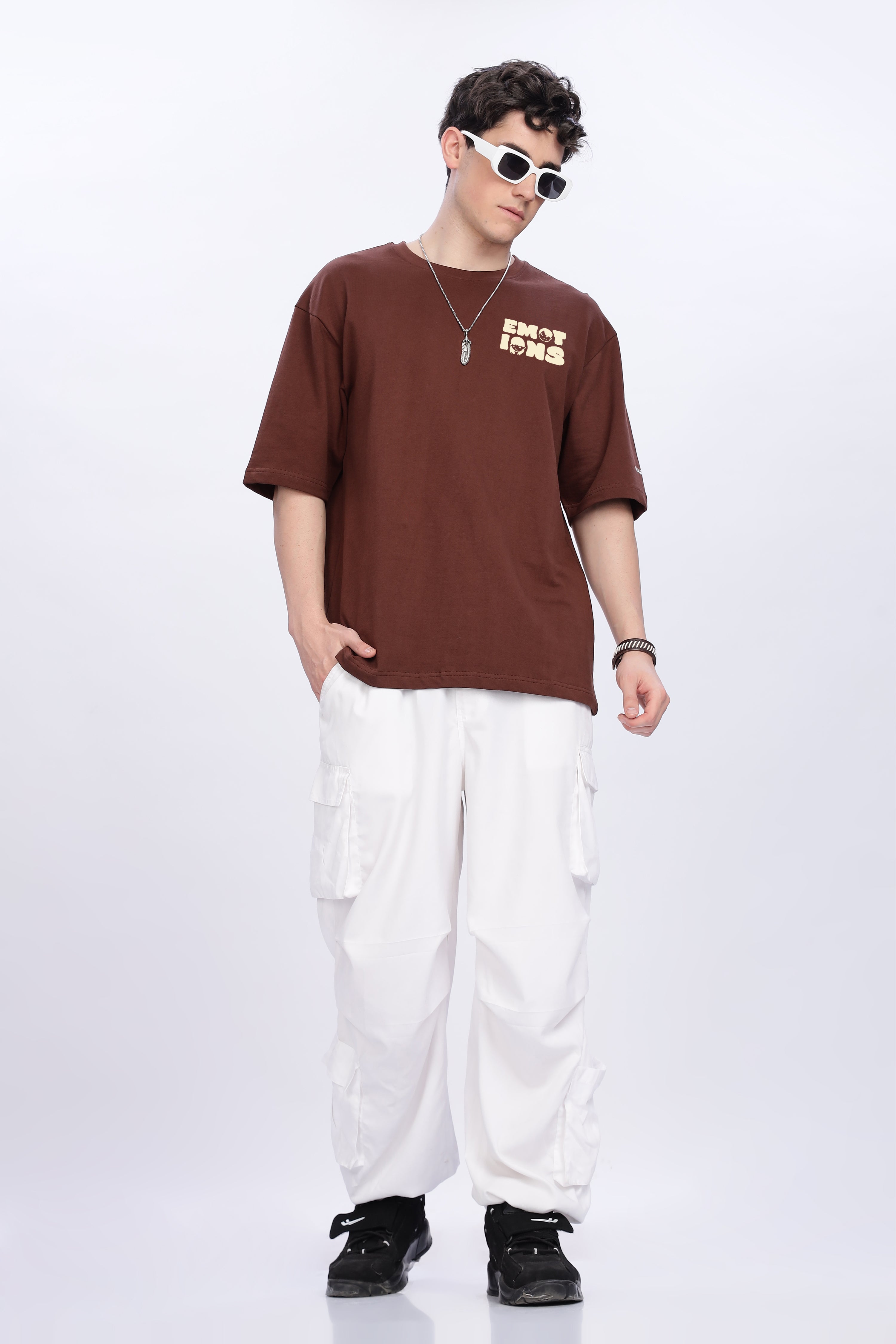 Emotions - Brown - Unisex - Oversized