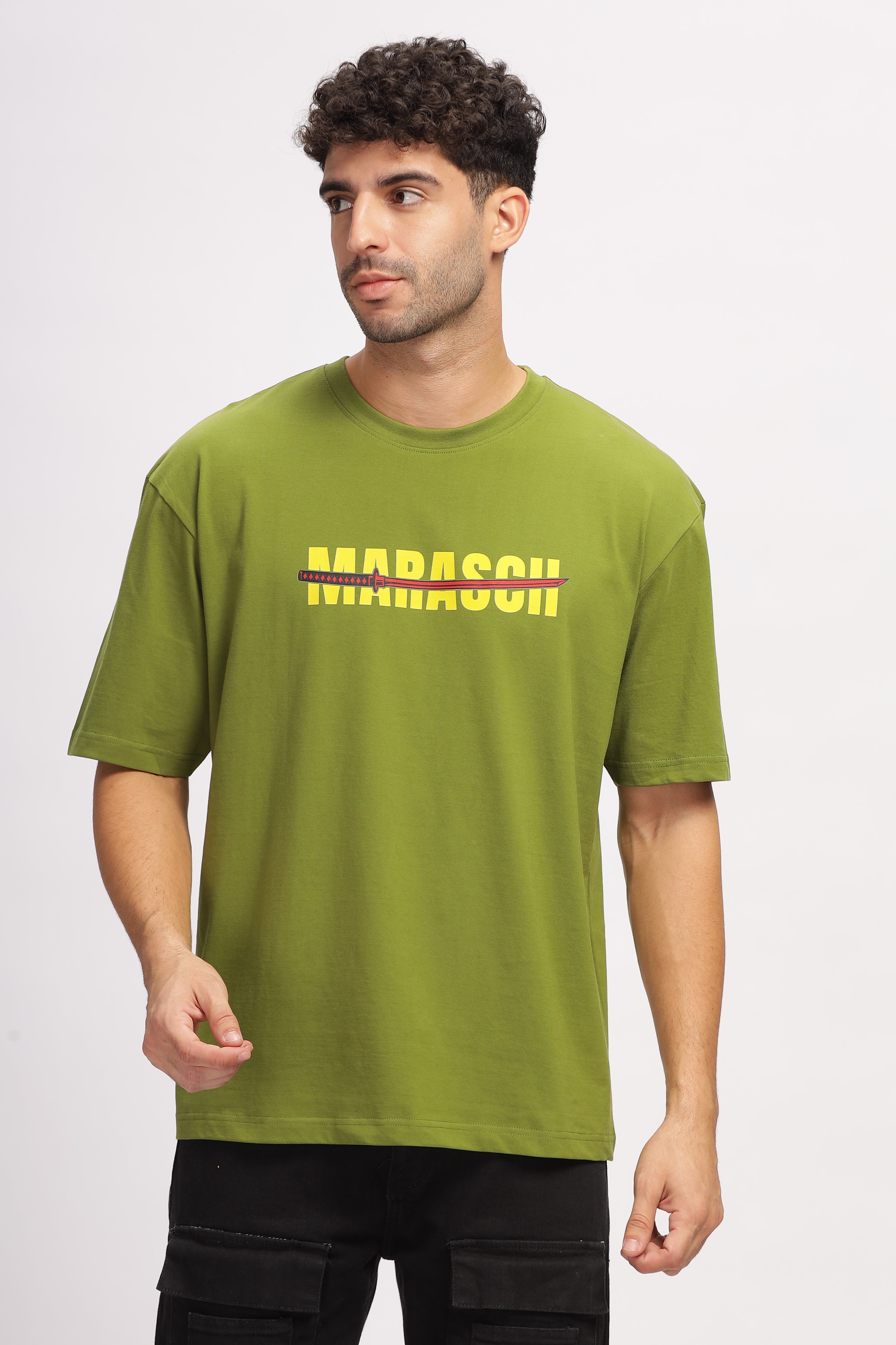 Warrior - Oversized- Cedar Green- Unisex T-shirt