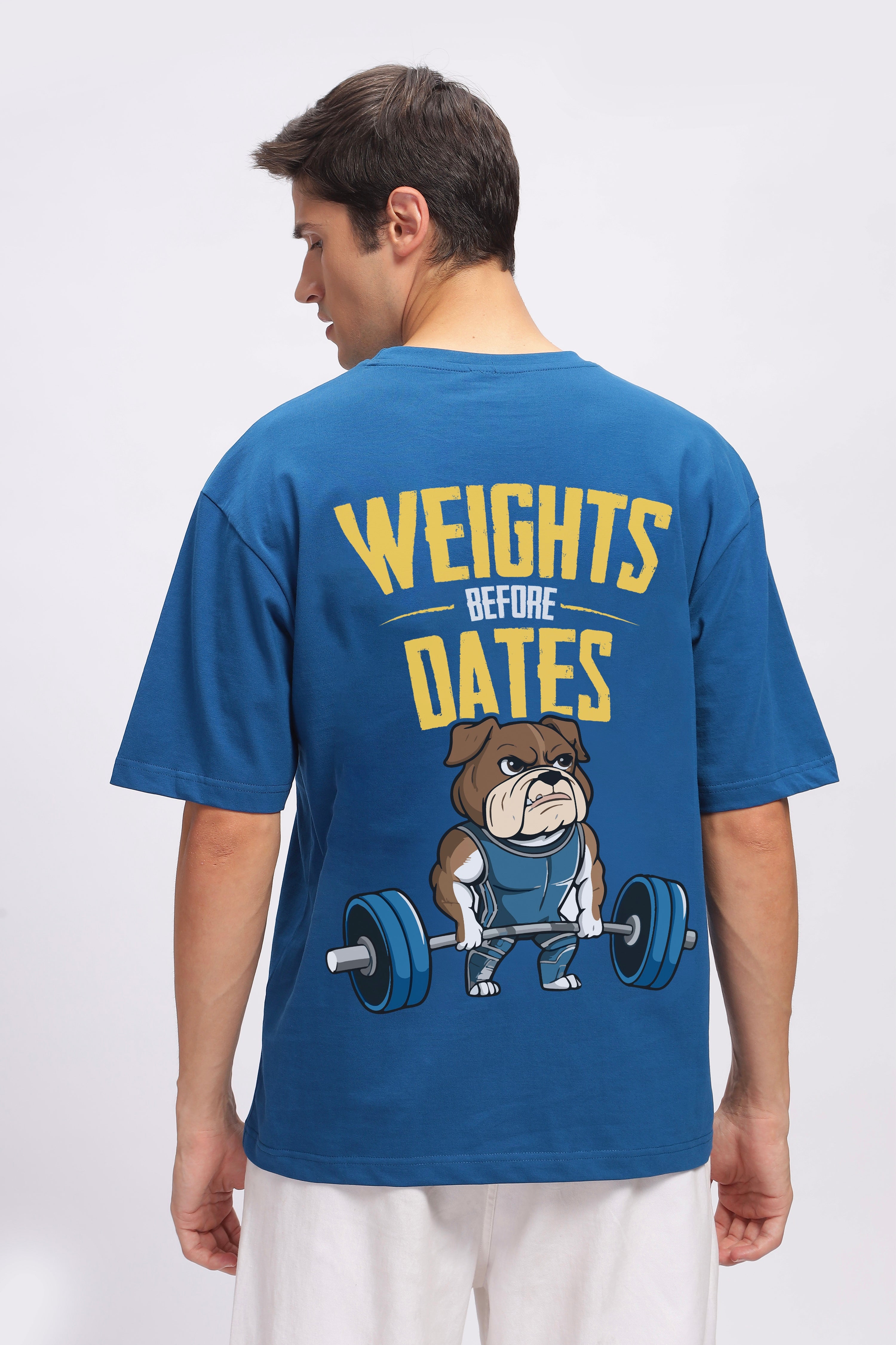 Weights Before Dates- Unisex Oversized- Poseidon