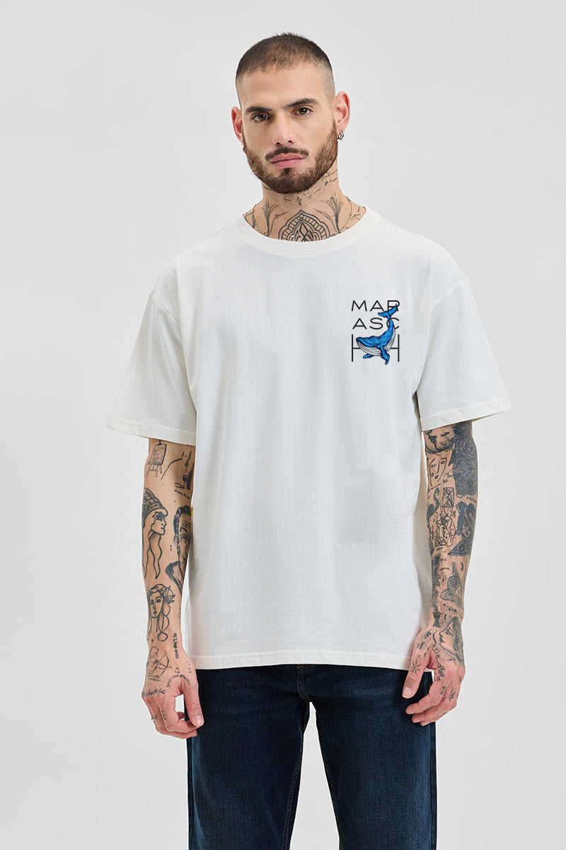 Dreamy Whale- Oversized - Unisex Tshirt