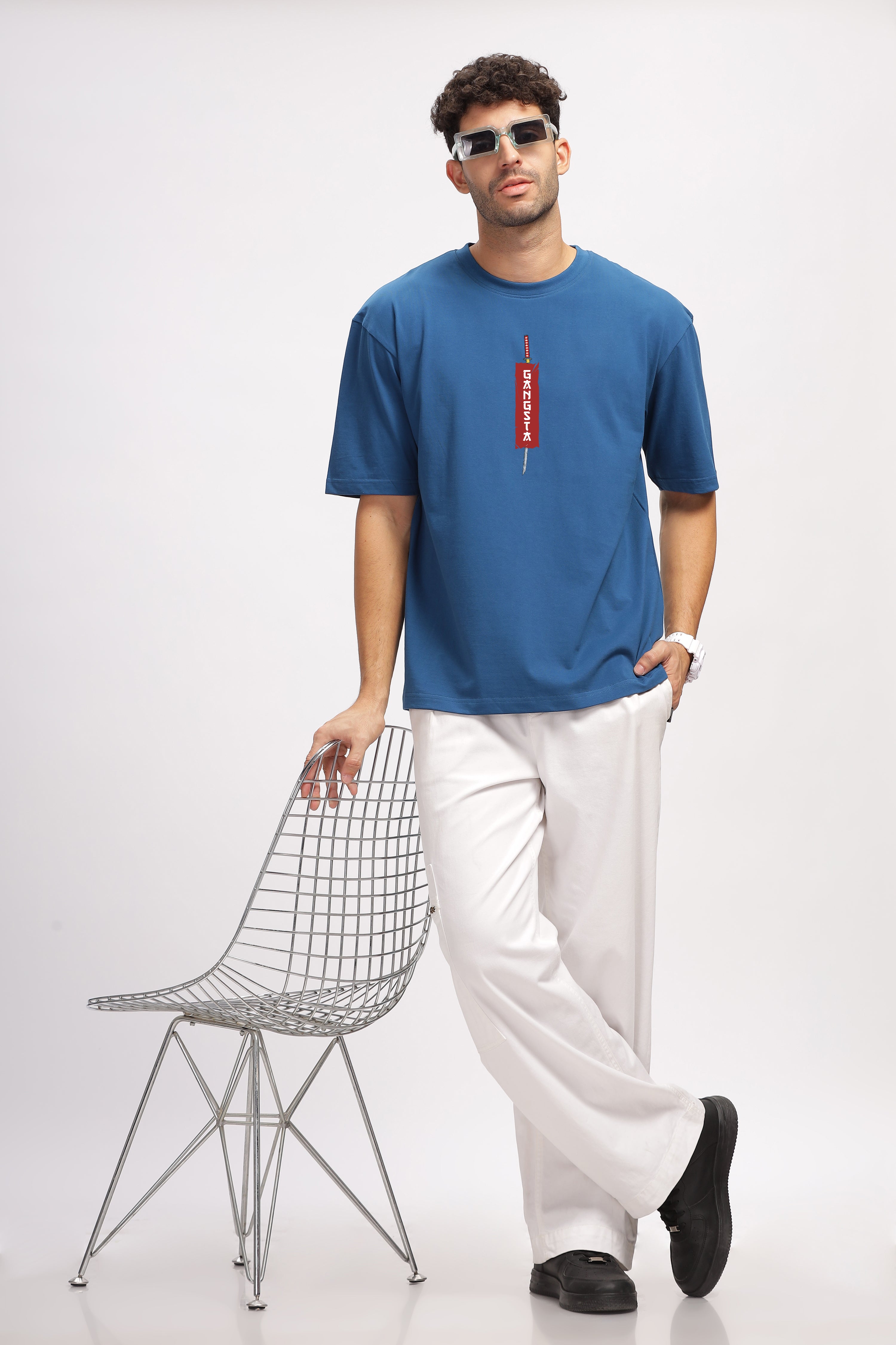Gangsta - poseidon - Unisex - Printed oversized