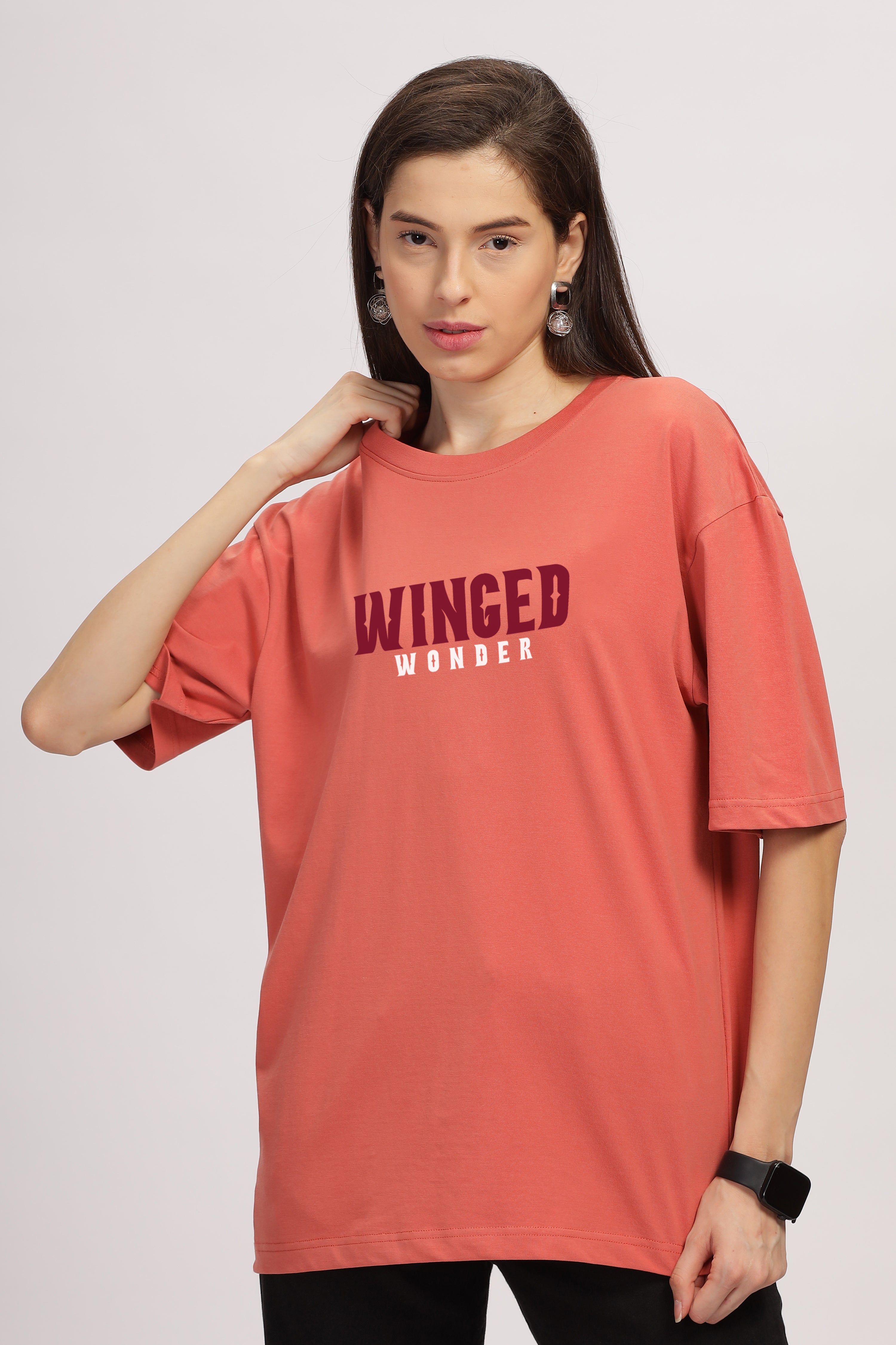 WINGED WONDER- DESSERT ROSE- OVERSIZED