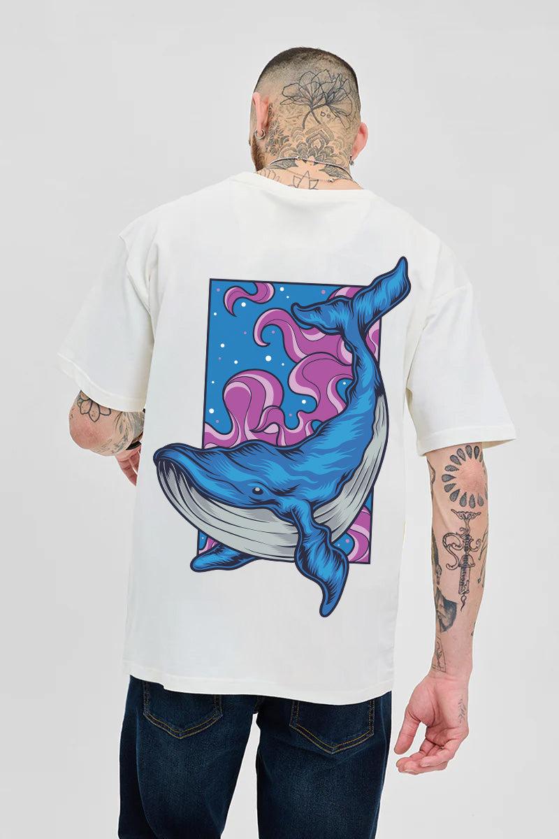 Dreamy Whale- Oversized - Unisex Tshirt