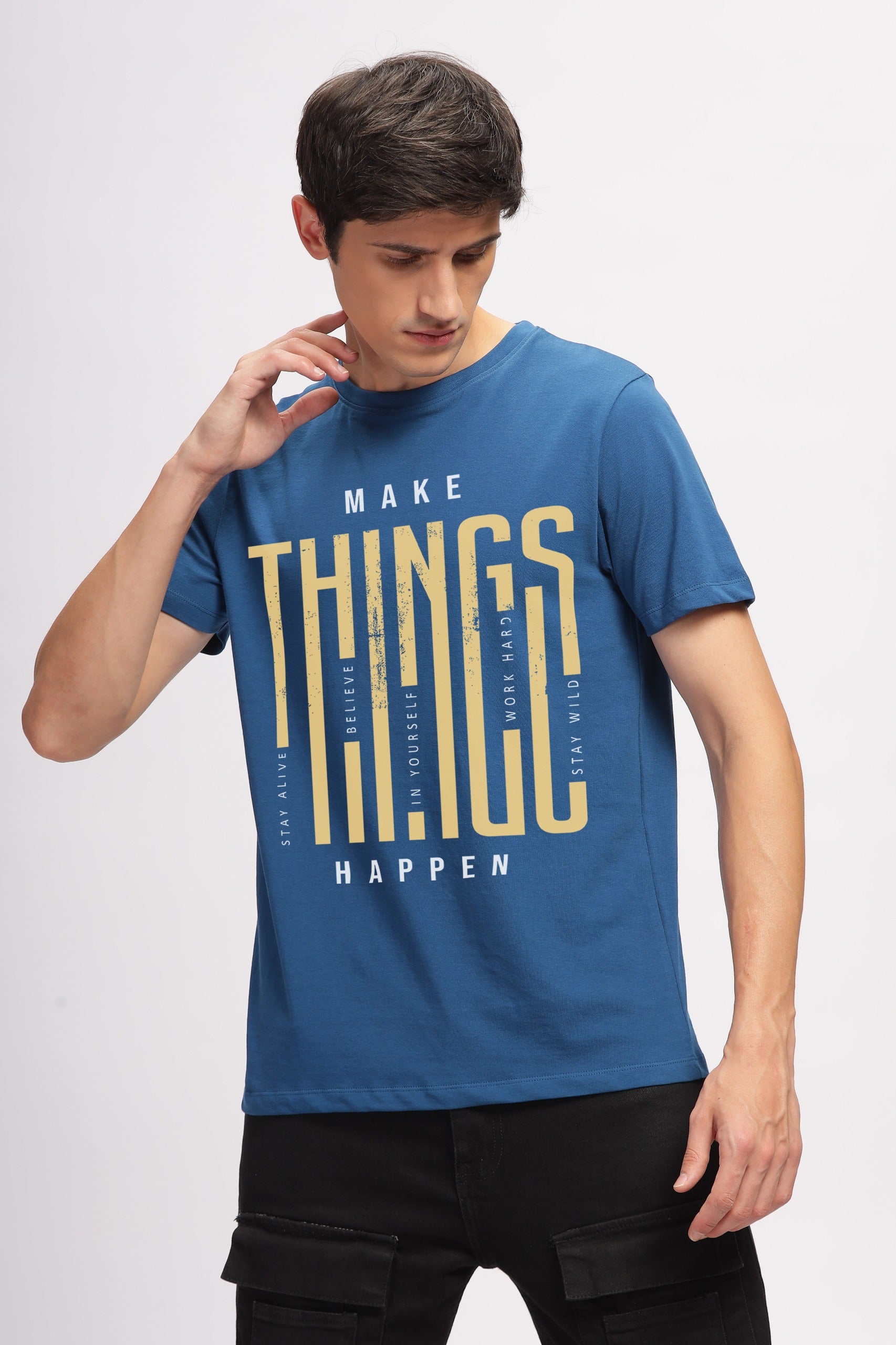 PRINTED CREW- MAKE THINGS HAPPEN- POSEIDON