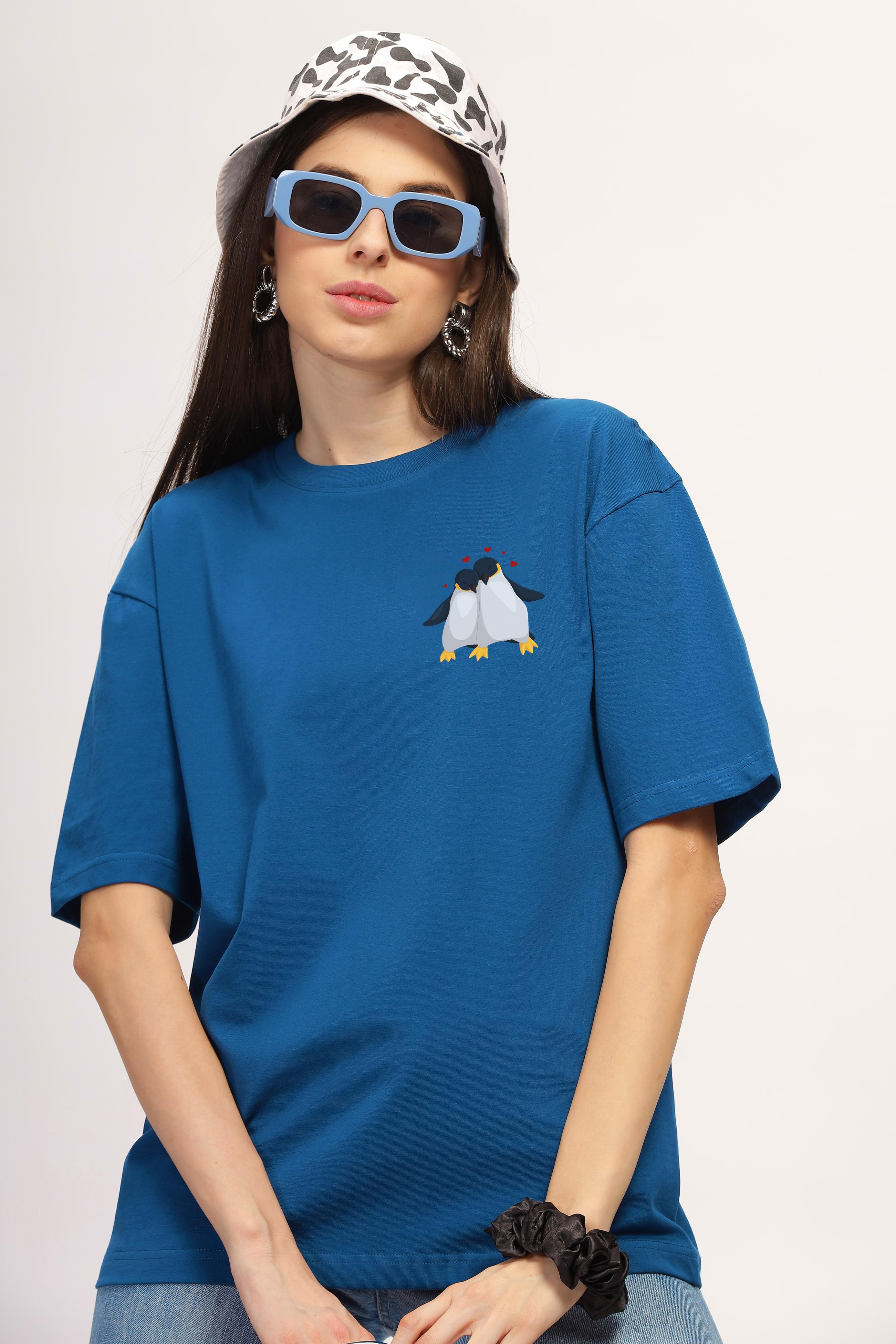 Let's Waddle- Oversized- Poseidon- Unisex Tshirt